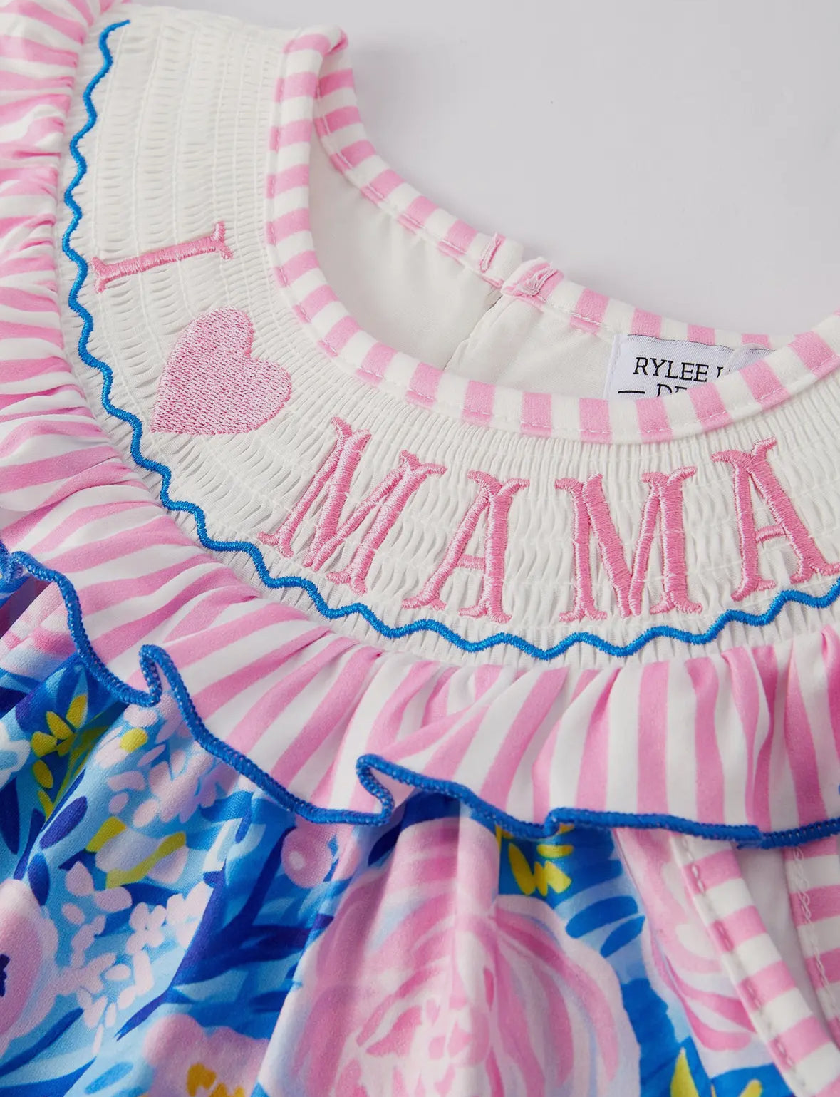 “I ❤️ MAMA” Girls Dress