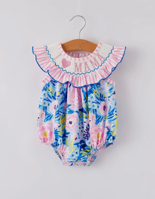“I ❤️ Mama” Baby Romper