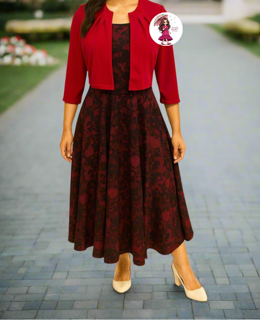Rojo Elegancia Dress